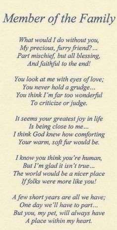 Dogs Goodbye Poem Pet Loss...