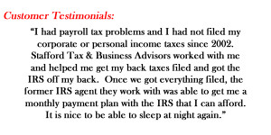 the irs we have successfully helped many clients resolve their irs ...