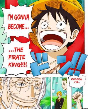 One Piece Favorites : Luffy’s Farewell to the Dark King
