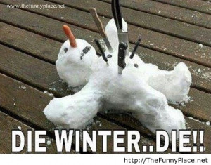 We hate winter - Funny Pictures, Awesome Pictures, Funny Images and ...