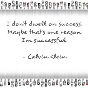Calvin Klein quote