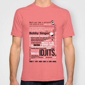 Supernatural - Bobby Singer Quotes T-shirt