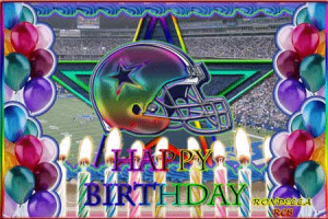 Dallas Cowboys Birthday