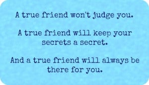 True Friends Quotes and Best Friends Quotes – Awesome Friendship ...