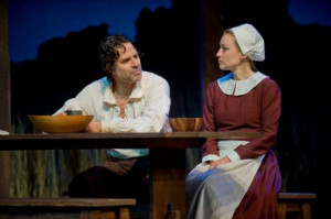 Christopher Innvar and Kim Stauffer play John and Elizabeth Proctor in ...