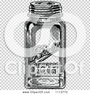 ... vector illustration mason jar ball kerr glass canning fruit food