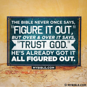 Trust God - MYBibleQuote