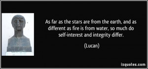 have a wife, I have sons: all of them hostages given to fate.
