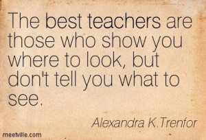 The Best Teachers.....