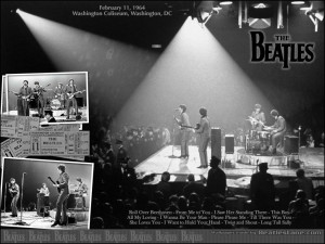 February 11, 1964, the Beatles perform their 1st U.S. concert at the ...