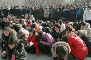 Mass Hysteria for Kim Jong-Il’s Death (20 pics + 4 gifs)