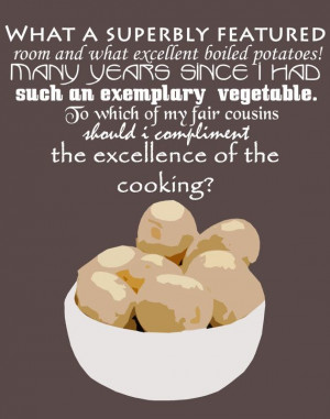 austen novel quote pride and prejudice mr collins art print quotes ...