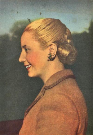 Eva Perón fotografíada por el Profesor Pinélides Aristóbulo Fusco ...