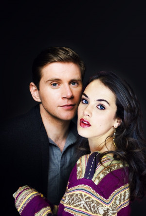 Allen Leech (Branson) & Jessica Brown Findlay (Lady Sybil)