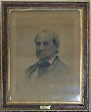 Portrait of Caleb Cushing, first mayor of Newburyport. Newburyport ...