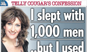 Cougar Women Quotes The sun's 'cougar' front page