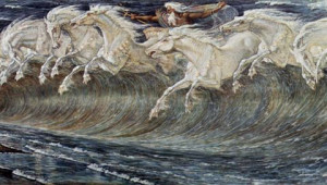 Walter Crane, Neptune's Horses, 1892