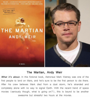 The Martian- Andy Weir