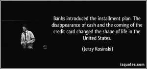 Banks introduced the installment plan. The disappearance of cash and ...