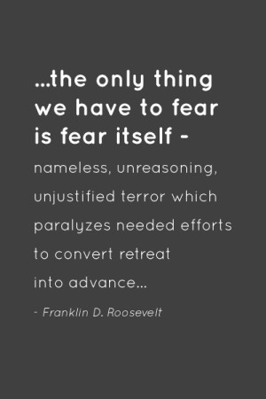 Displaying (20) Gallery Images For Overcoming Fear Quotes...