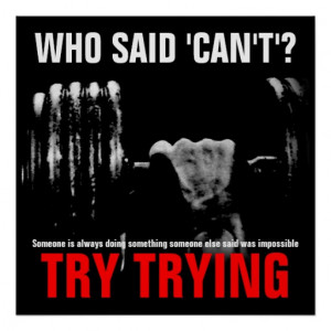 Bodybuilding Fitness Quote Success Poster Print