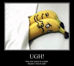 Banana Split Funny Poster