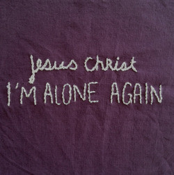 christ Jesus lyrics alone embroidery Brand New jesse lacey brand new ...