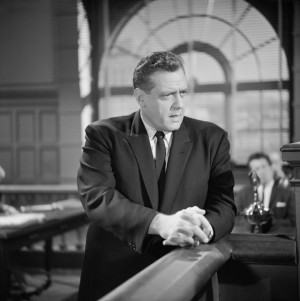 ... mason names raymond burr still of raymond burr in perry mason 1957