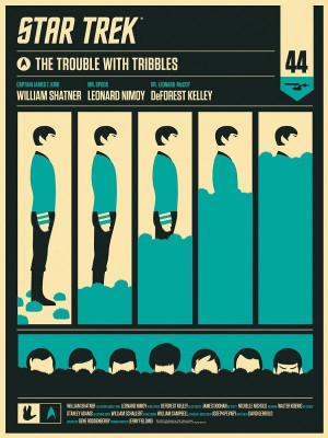 The Trouble with Tribbles. Genius.: Retro Posters, Posters Design ...
