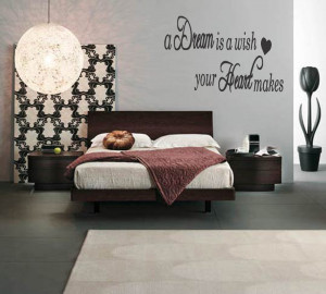 easy focal point master bedroom wall mural quotes design inspiration ...