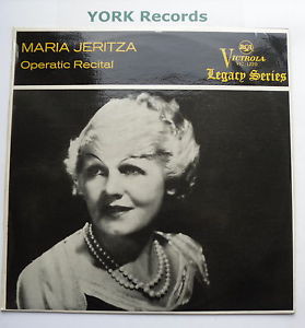 Details about VIC 1220 MARIA JERITZA Operatic Recital Excellent