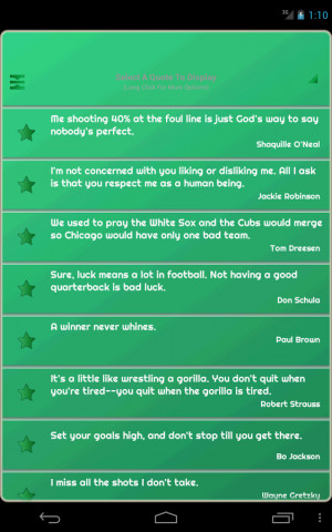 Athletes Quotes- screenshot