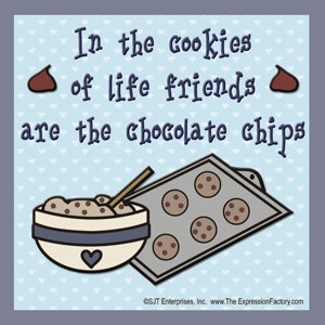 Chocolate and Friendship in one! What can be better. :)