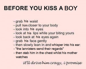 Before you kiss a boy… do this it’ll drive him crazy i promise