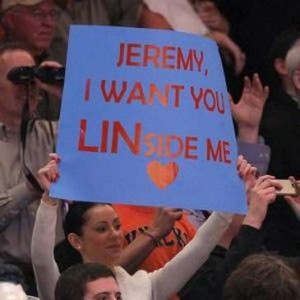 Jeremy Lin fan is down with 