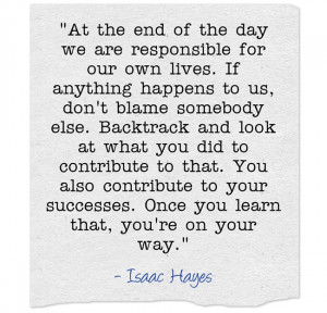 Isaac Hayes Quote