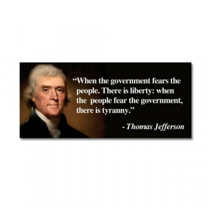 Thomas Jefferson Tyranny...