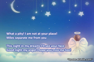 Go Back > Gallery For > Goodnight My Angel Quotes