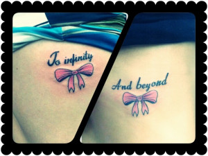 best friend infinity and beyond tattoo