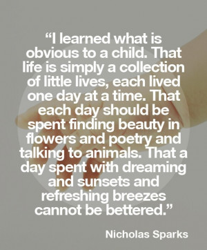 Love Quotes By Nicholas Sparks: Nicholas Sparks Nicholas Sparks Quotes ...