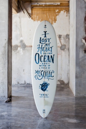 lost my heart on the ocean quote