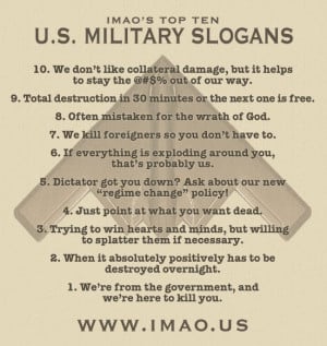 Top 10 US Military Slogans -