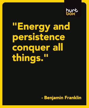 Motivational quote by Benjamin Franklin