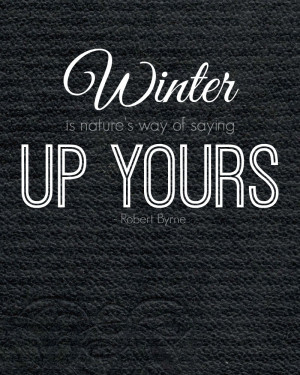 Free Winter Printables to Warm Up Your Walls