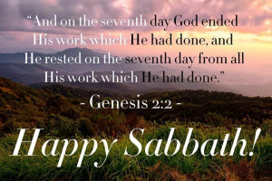 Gen 2:2 KJV (2) And on the seventh day God ended his work which he had ...