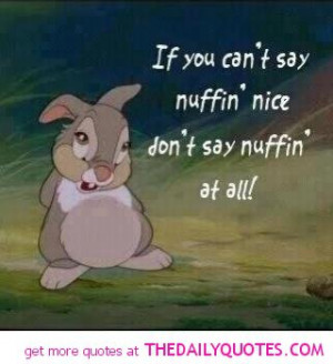cute bambi thumper pics sayings quotes pictures disney quote pic ...