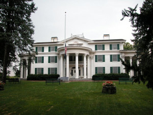 ... , just across the way from J Sterling Morton's home. it's bitchin