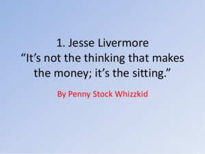 Jesse Livermore Trading Rules - His Top Stock Market Tips