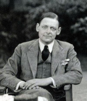 , playwright, prose writer, social critic and poet, T.S. Eliot ...