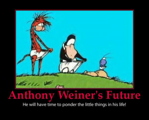 Anthony Weiner funny picture-resigns, time on his hands, what should ...